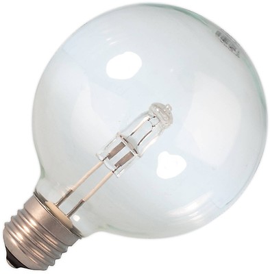 Mount Bank ingewikkeld Moet Halogeen ECO Globelamp | Grote fitting E27 | 28W (vervangt 40W) 95mm