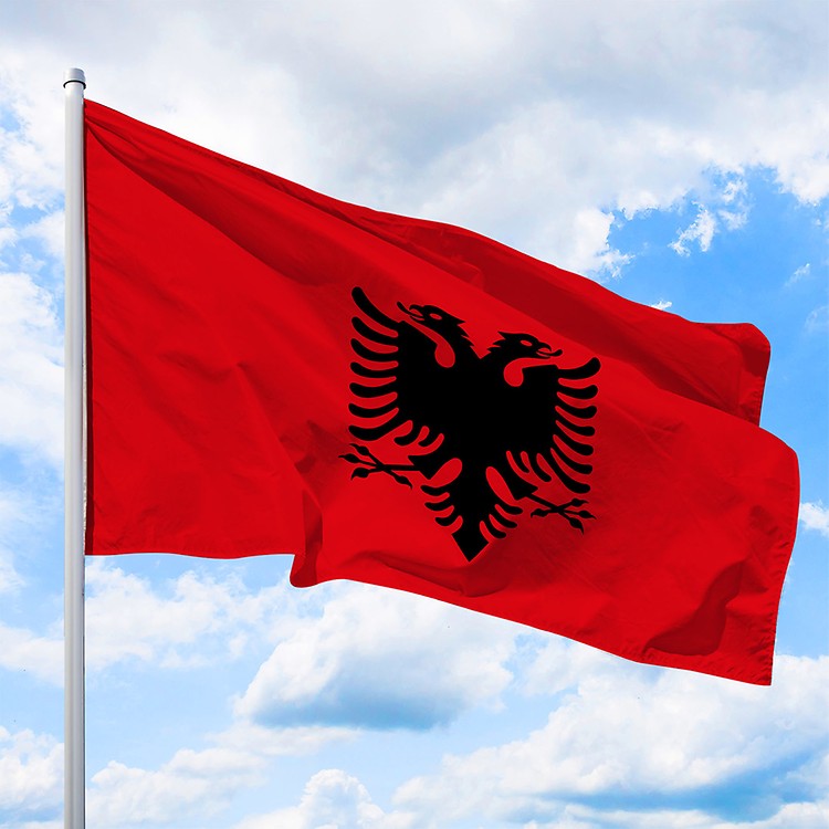 Tschechien Flagge 30 X 45 Cm – 100% Polyester, Wetterfest & Mit Schaft Für Stab