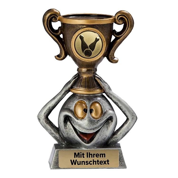 Siegerfigur 'Bester Sohn Der Welt' - Goldene Trophäe Viktor 26,5cm