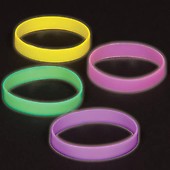 Baker Ross EF344 Glow in The Dark Pony Beads - Pack of 200, Ideal for Jewelry, Bracelet, Necklace and Keychainmaking, Kids Arts and Crafts, Gifts