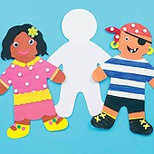 Buy Baker Ross AW757 Skin Tone Face Cut Outs - Pack of 56, Kids Construction  Paper, Card Classroom Supplies, Head Skin Color Cut Outs Online at  desertcartINDIA