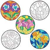 10 Pack Creative Art and Craft Supplies for Kids to Make and Decorate Assorted Baker Ross Bug Wooden Magnets AT610