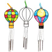 Hot Air Balloon Suncatchers (Pack of 10) Craft Kits