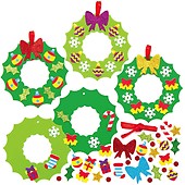 Baker Ross FE765 Christmas Foam Stickers - Pack of 200, Kids Stickers,  Ideal for Children's Arts and Crafts Projects, Great for Card Making and  Scrapbooking : : Toys & Games