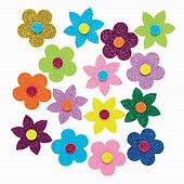 Baker Ross AC812 Bee Foam Stickers - Pack of 120, Self-Adhesives, Perfect for Children to Decorate Collages and Crafts, Ideal for Schools, Craft