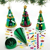 Baker Ross-AV640 Jumbo Sequins for Children to Decorate for Christmas - Creative Xmas Toys for Kids (Per Pack), 80G, Assorted