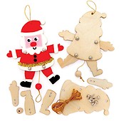 Christmas Hand Puppet Sewing Kits