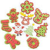 Baker Ross AR771 Self Inking Snowflake Stamps for Kids Card Crafts and  Homemade Christmas Activities (Pack of 10), Assorted : : Toys &  Games