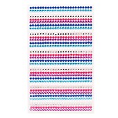 Baker Ross AT794 Rainbow Colors Washi Tape - Pack of 10, Sticky and Decorative for Card Craft, Scrapbooking and Arts and Crafts for Kids