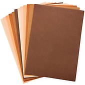 Baker Ross aw961 Foam Sheets Classpack - Pack of 50, Class Pack of Craft Pages for Kids Arts and Craft Activities, Great for