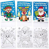 Baker Ross Christmas Self-Inking Stampers - Pack of 12, Christmas Craft  Supplies (FC199) : : Toys & Games