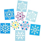 Snowflake Self-Inking Stampers - Baker Ross