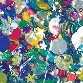 Baker Ross EX4523 Coloured Sequins Value Pack — Kids' Crafts and Art  Projects, Cards, Party Bags, and Decorations (90g), Assorted