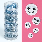 (price/per roll)Colored Eye Stickers