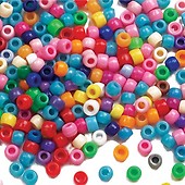 AT703 Pony Bead - Pack of 800, Arts and Crafts and Jewellery Making