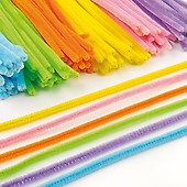Baker Ross AW362 Ocean Colours Pipe Cleaners (Pack of 120)