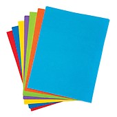 Baker Ross Felt Sheets Value Pack Assorted Colors for Children's Fabric Crafts, Collage Projects (Pack of 15)