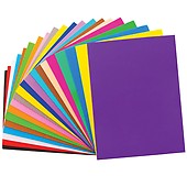 Baker Ross EV4072 Foam Sheets Value - Pack - Pack of 18, Class Pack of  Craft Pages for Kids Arts and Craft Activities, Great for Cutting, Gluing  or