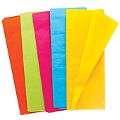 Rainbow Colours Mini Tissue Paper Squares - Baker Ross