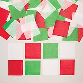 Festive Tissue Paper Value Pack (Pack of 25) Christmas Craft Supplies