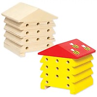 Baker Ross FX944 Kits Hôtel à insectes et pot de fleurs en bois