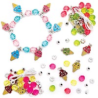Design Your Own Christmas Wooden Charm Bracelet Kits (Pack Of-974838