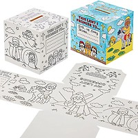 Baker Ross Pfannkuchen-Tag Bastelset – 8 Mix & Match Kits Mit Schaumstoffteilen, Selbstklebend, Ohne Kleber, Für Kinder Ab 4, Höhe 9 Cm