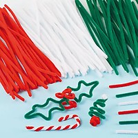 Paquet De 210 Pompons De Noël (rouge, Vert, Blanc) - 4 Tailles - Pour Loisirs Créatifs Enfants Et Adultes