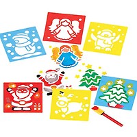 Lot de 6 pochoirs animaux sauvages : Chez Loisirs créatifs Lot de 6 pochoirs animaux sauvages : Chez Loisirs créatifs