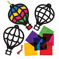 Kit tableaux montgolfière - 4 pièces - Cartes de Fête des Mères