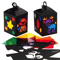 Baker Ross AX727 Kits De Lanternes En Forme De Cœur Paquet De 4