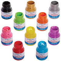 Lot De 12 Pinceaux Anti-Roulis Baker Ross - Pour Enfants Et Adultes | Poignée Plate