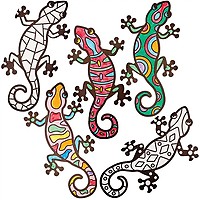 Décorations de fenêtres à colorier et accrocher | Baker Ross