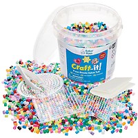 Kit De Tinte Tie Dye Colores Pastel De Baker Ross – 7 Botellas De Tinte, Guantes Y Gomas – Para 21 Proyectos Creativos