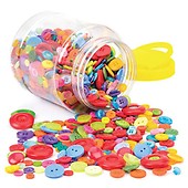 Jumbo Craft Buttons (Pack of 50) Craft Embellishments