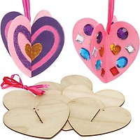 Hartjes Folieballonnen Valentijnsdag met stickers Ginger Ray (5st) | Daily Style