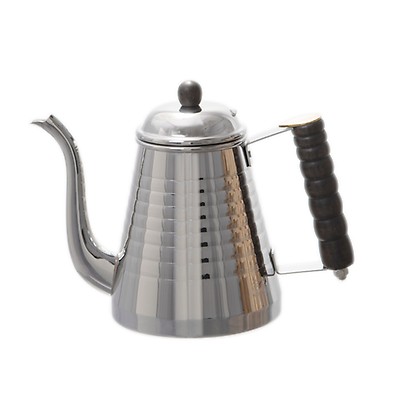 Hario Bona Drip Coffee Kettle, White, 800 ml - Enameled Exterior