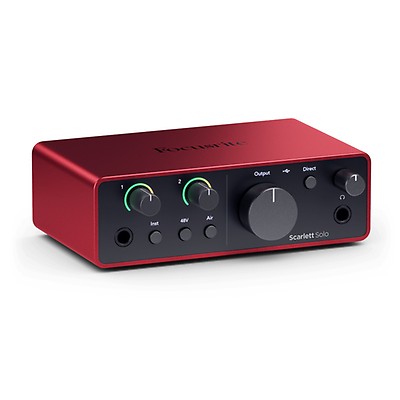 DTM・DAW Focusrite Scarlett Solo Studio 3rd Gen Scarlett Solo [3rd Gen] - Refurbished | Focusrite