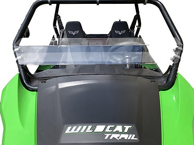 UTVZilla Arctic Cat Wildcat Trail/Sport 700 Windshield w/ Billet