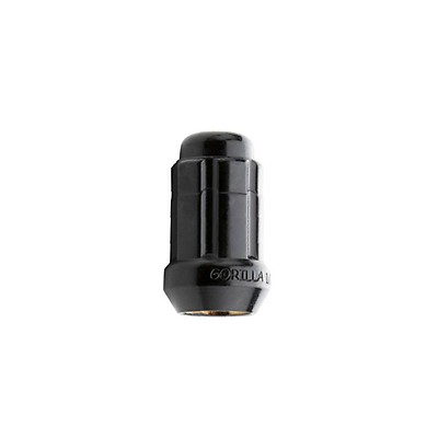 にくちXL Gorilla Automotive Spline Duplex XL Wheel Lug Nut (Black