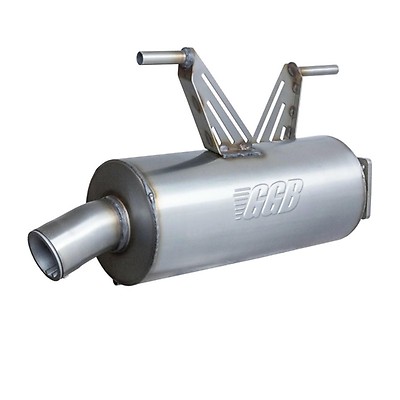 GGB Exhaust Kawasaki KRX 1000 / KRX 4 1000 UTV Stainless (Trail