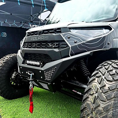Rival Rock Sliders For Polaris Ranger 1000/XP – Heavy-Duty Trail Protection (Excludes Crew Models) - View #7