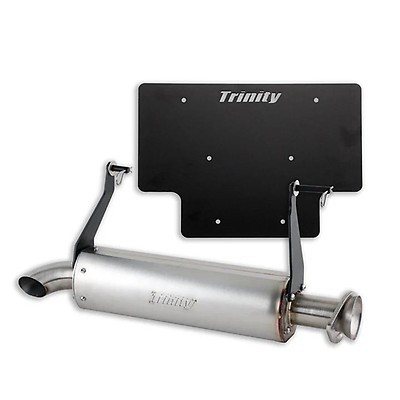 Trinity Racing Polaris Xpedition Dual Muffler Quiet Exhaust