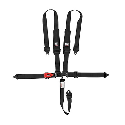 Speedway 5-Point Racing Harness – Black, Latch & Link Pull-Down, SFI 16.1 Certified