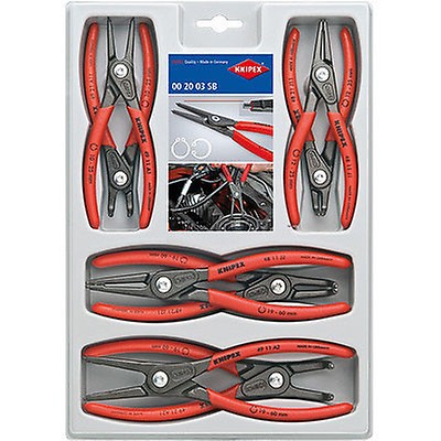 Knipex 002006US2 Pliers Set Pliers Wrench In Plastic Deep-Drawn