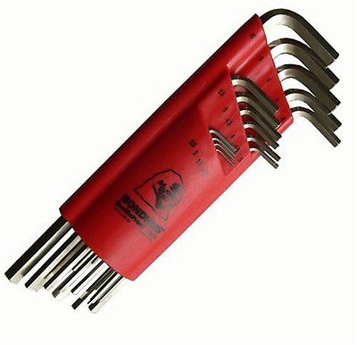 Bondhus 12242 5pc Micro Mini Hex L Wrench Set Metric 2mm to Bondhus 12242 5pc Micro Mini Hex L Wrench Set Metric 2mm to