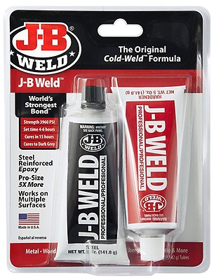 J-B Weld 50139 Plastic Bonder Syringe Paste