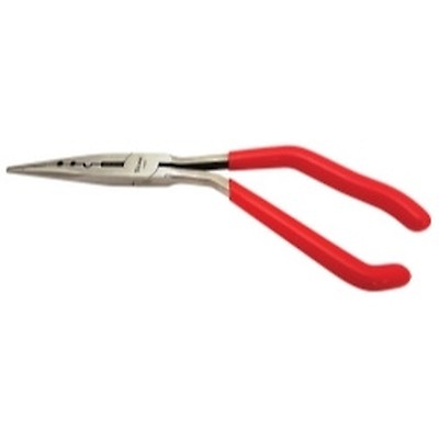 K Tool 51111 Needle Nose Pliers, 11 Long, Bent Nose, 90 Degree Offset