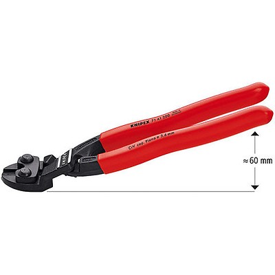 KNIPEX 7122200 Comfot Gip Angled High Leveage Cobolt Cut