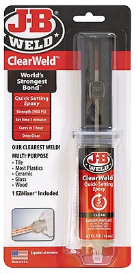 J-B Weld 25 ml KwikWeld Syringe, 50176H